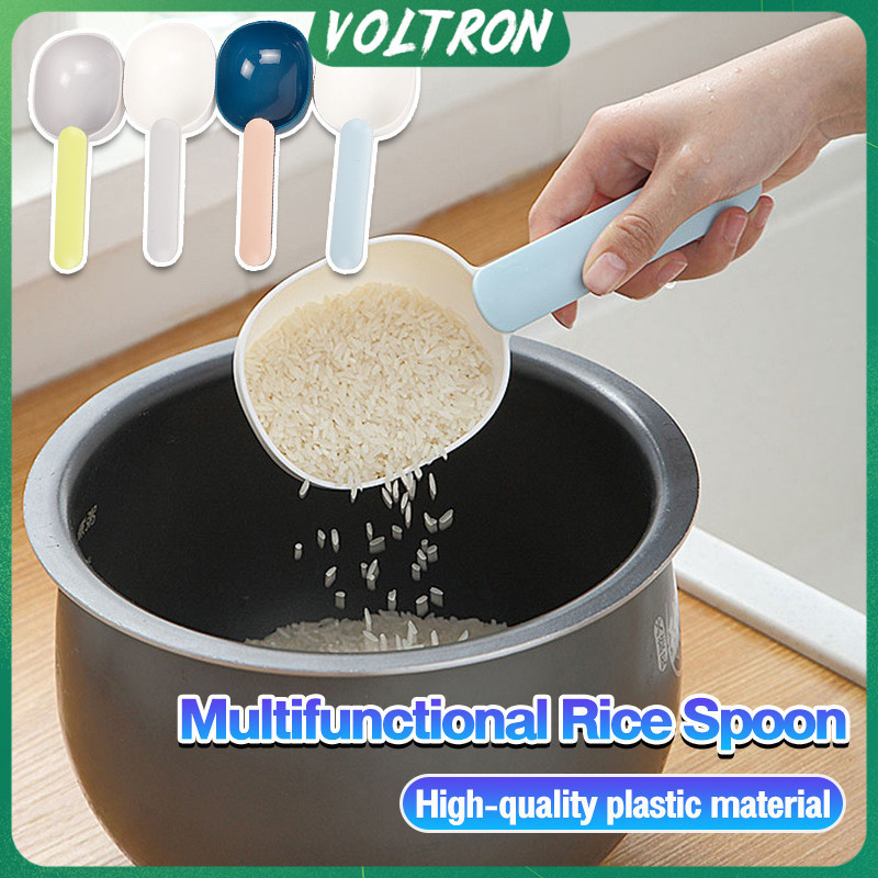 V.t Rice Scoop with Clip and Seal, Kitchen Shovel for Flour and Grains ...