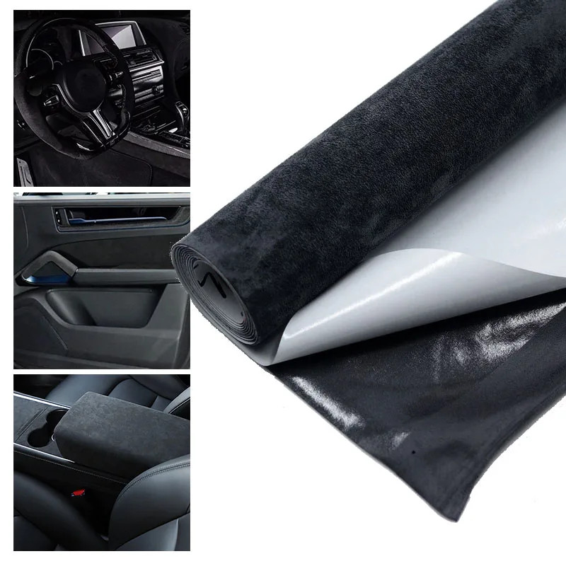 Suede Fabric Self-adhesive Adhesive Cloth For Car Interior Modification ...