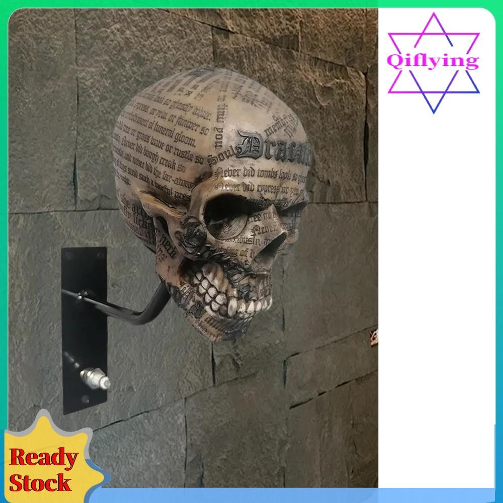 Skeleton Decorative Helmet Stand Heavy Duty Helmet Display Rack for ...