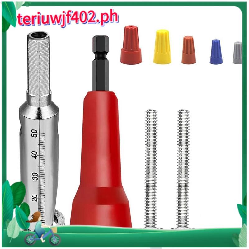 Fivepears Wire Nut Twister For Drill,Drill Wire Twisting Tool Connector,Impact Driver Attachment,adapter Of Drill Wire Stripper,fast Wire Twister For Electrician,Iterative Version Wire Twister Tool