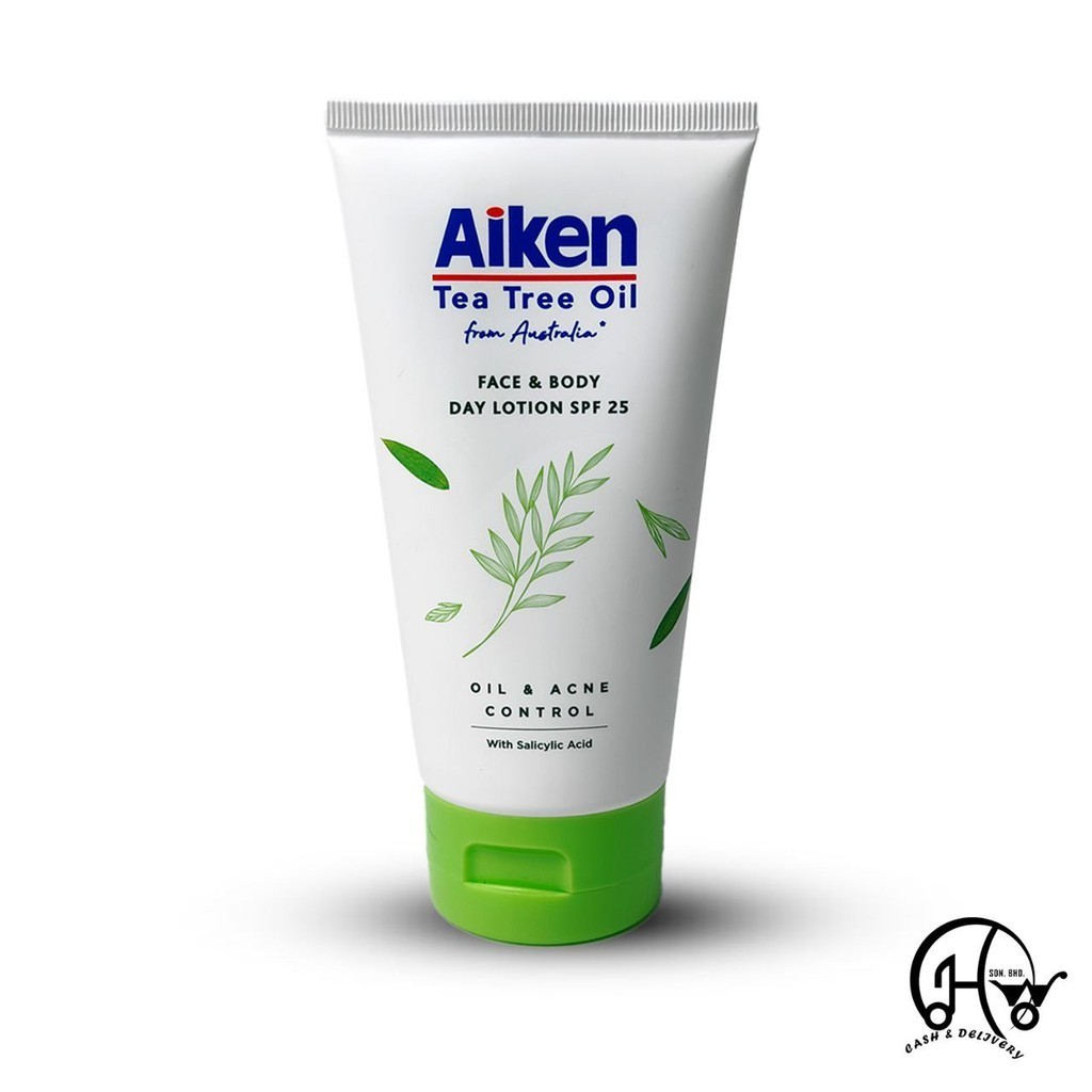 AIKEN TEA TREE OIL FACE & BODY DAY LOTION SPF 25 (150G) | Shopee ...