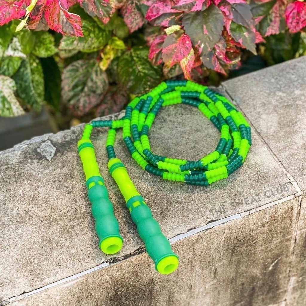 Soft Beaded Adjustable Jump Jumping Rope Jumping Rope Bamboo Jump Rope ...