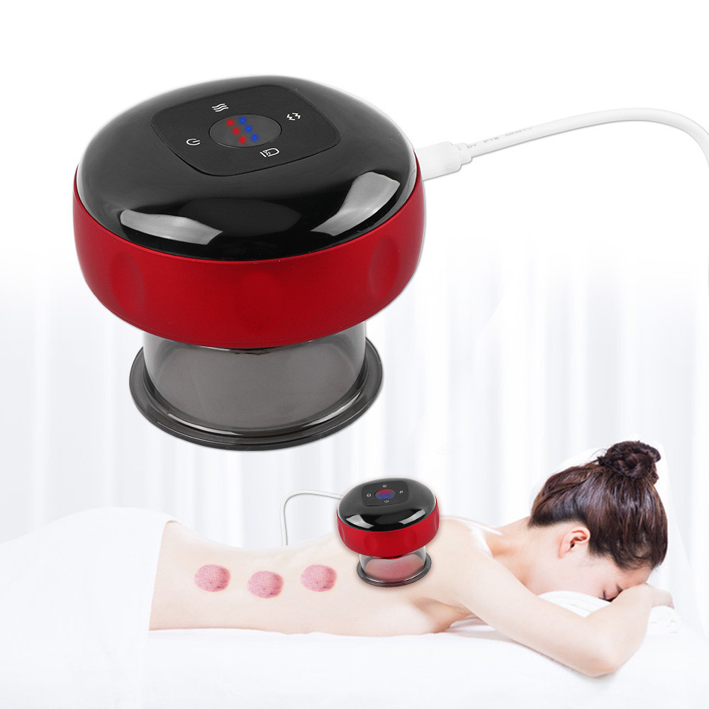JBMBHC 6/12Modes Vacuum Massager Body Suction Cup Electric Cupping ...