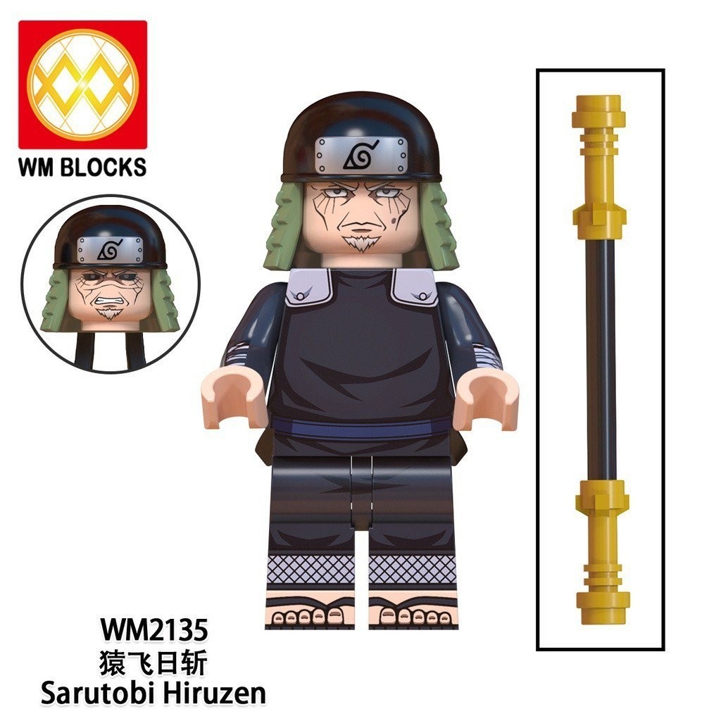 Naruto Hashirama Uchiha Madara Itachi Kakashi Building Blocks Toys Lego ...