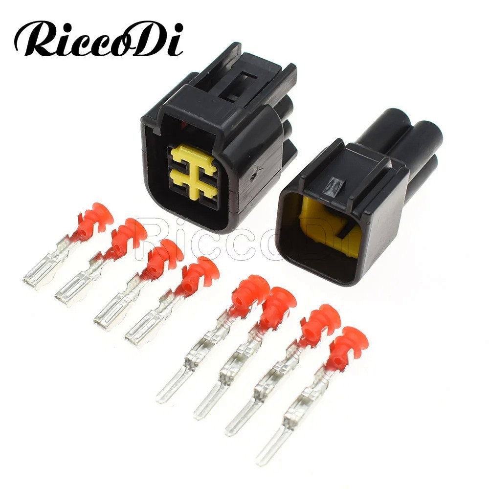 1-20 Sets 4 Pin Female Male Fwy-c-4f-b For Furukawa Auto Connector 