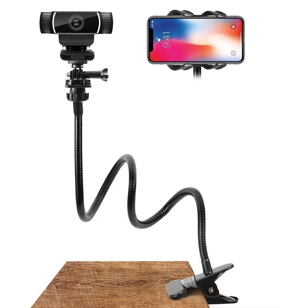 Webcam Stand Gooseneck Tablet Holder Universal Tablet Stand Arm Holder ...