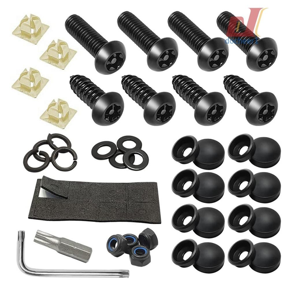 14 X 1/2" License Plate Thumb Screw - 25 Per Box | K.L. Jack - Foto 8