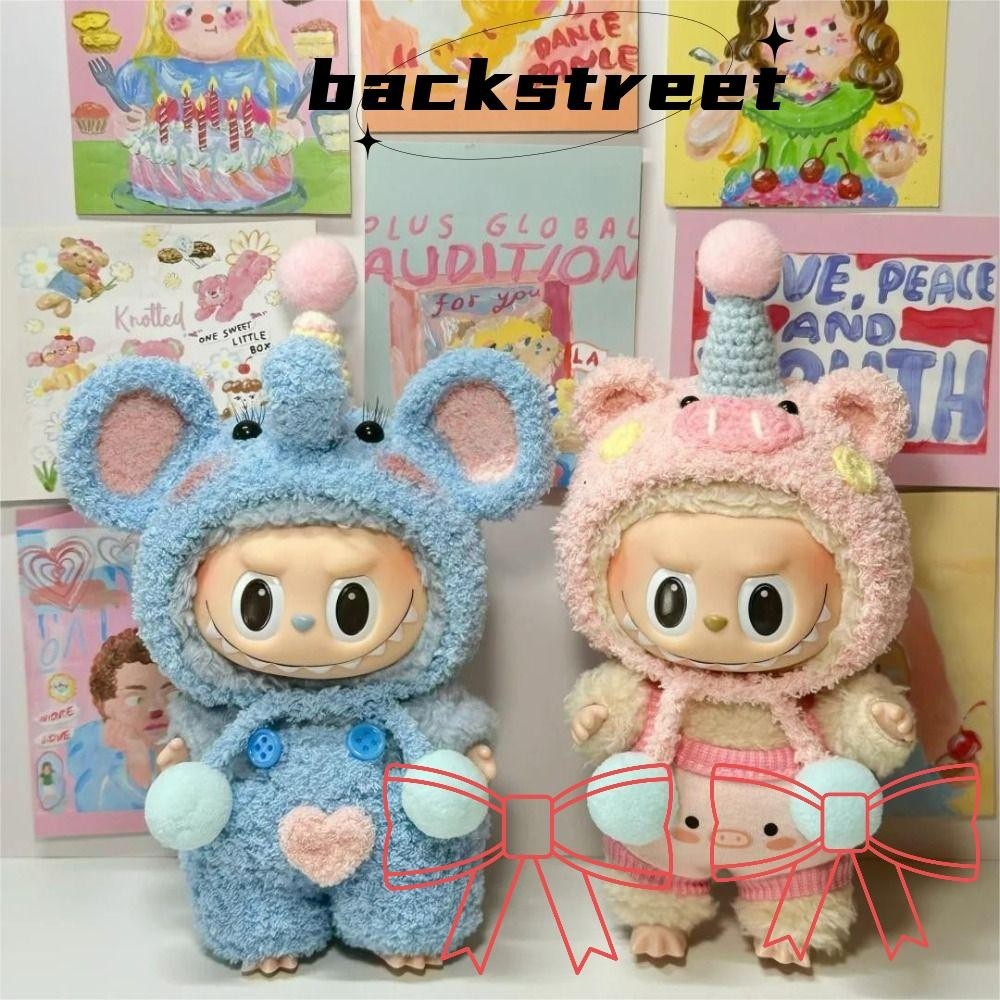 BACKSTREET Labubu Doll Clothes, Only Selling Clothes Cute Cartoon ...