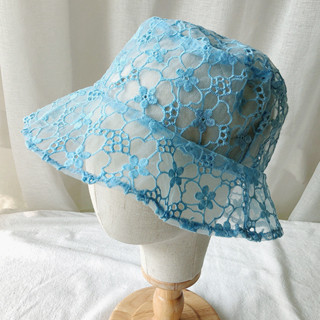 2024 Women's New Lace Bucket Hat, Korean Version Versatile, Summer Thin 