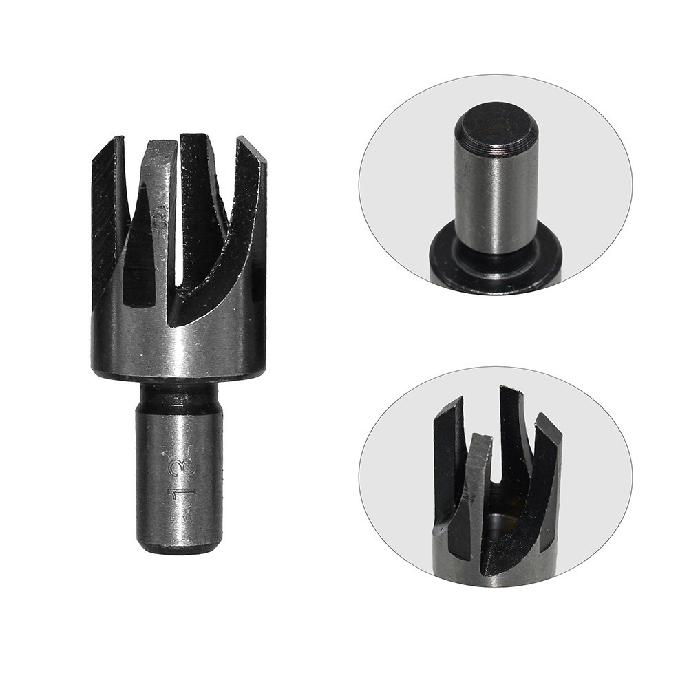 26 pcs Woodworking Tool Set with Step Drill Bit, Automatic Center Punch