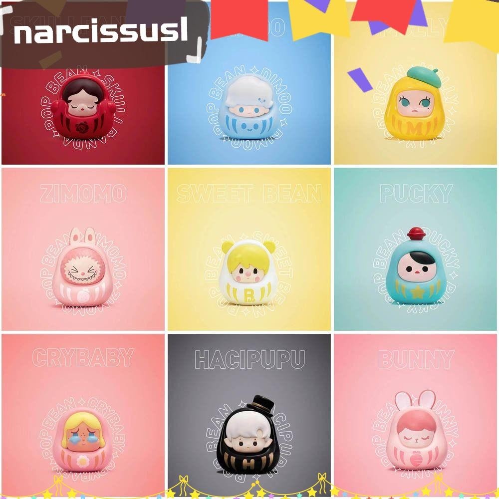 NARCIS Box, POPMART Pop Bean MOLLY Labubu CRYBABY Anime Cartoon Figure ...