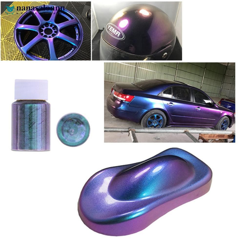 NANASALONNN 10g Car Chameleon Pigment Powder Color Changing Pigment Car ...