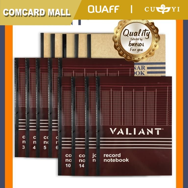 Valiant Columnar Notebook Stationary School Supplies | CPM | Shopee ...