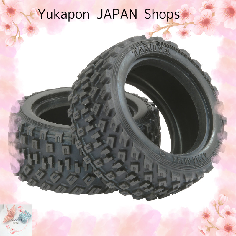 From JapanTamiya (TAMIYA) SP.1427 60D Rally Block Tires 51427 (RC Spare ...