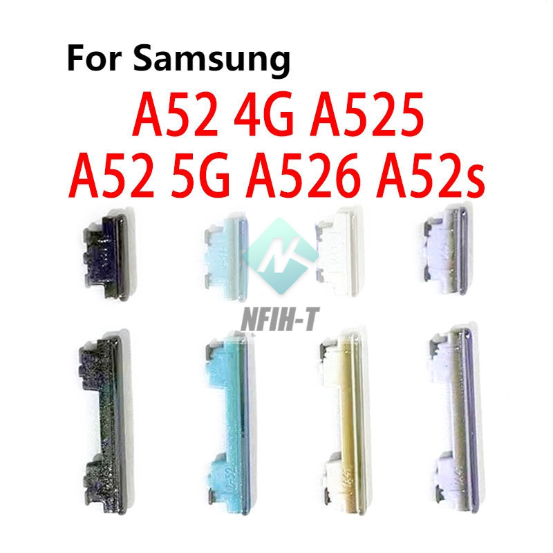 Power ON OFF Button Volume For Samsung Galaxy A52S A52 A72 4G 5G