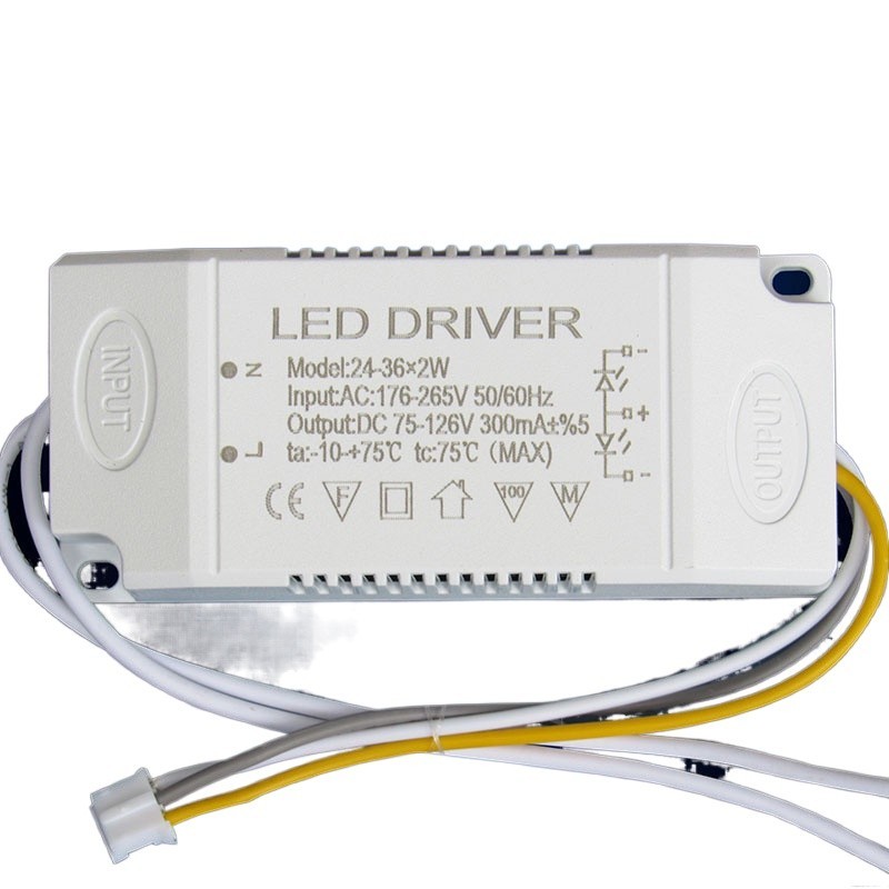 led ballast constant current drive ceiling light bar three-color start ...