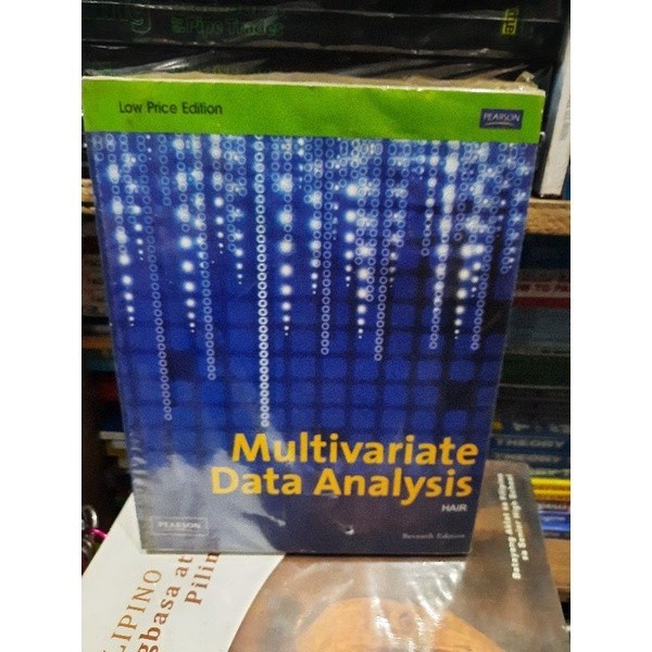 Multiviriate Data Analysis 7th edition | Shopee Philippines