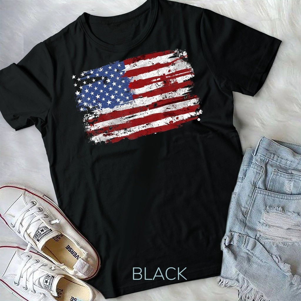 American Flag Usa United States Of America Us 4Th Of July T-Shirt ...