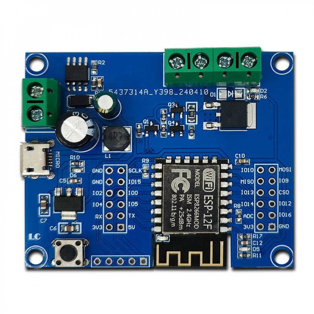DC5-80V ESP12F WiFi Relay Board 1 Way Relay Module Development Board ...
