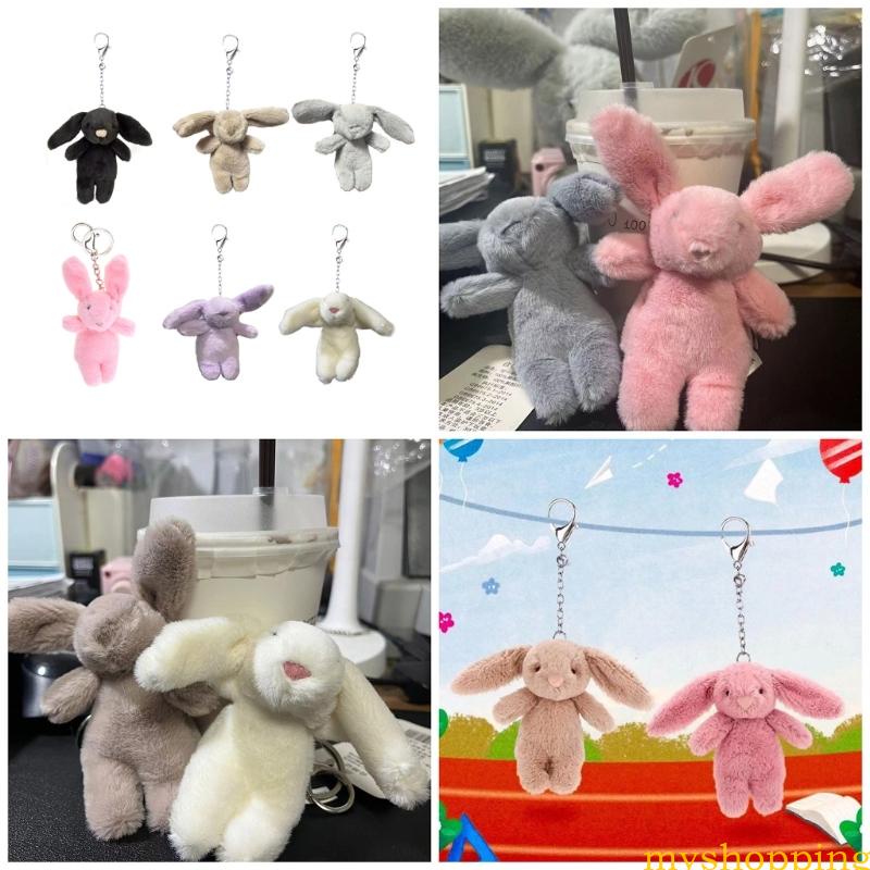 Ivy Lovely Rabbit Keychain Pendant Soft Bag Ornament Fun and Stylish ...