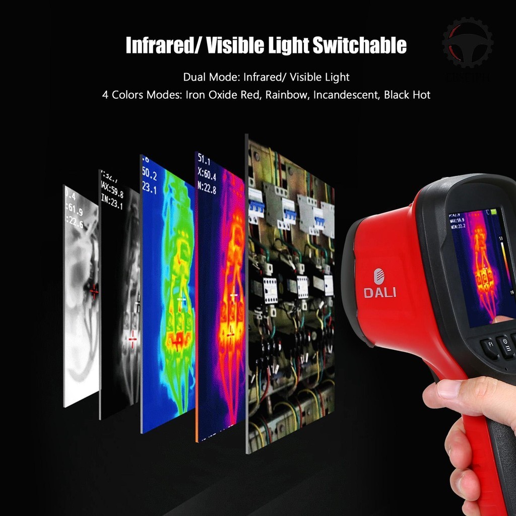 Ebsrph DALI Professional IR Thermal Imager 160x120 Infrared Thermal ...