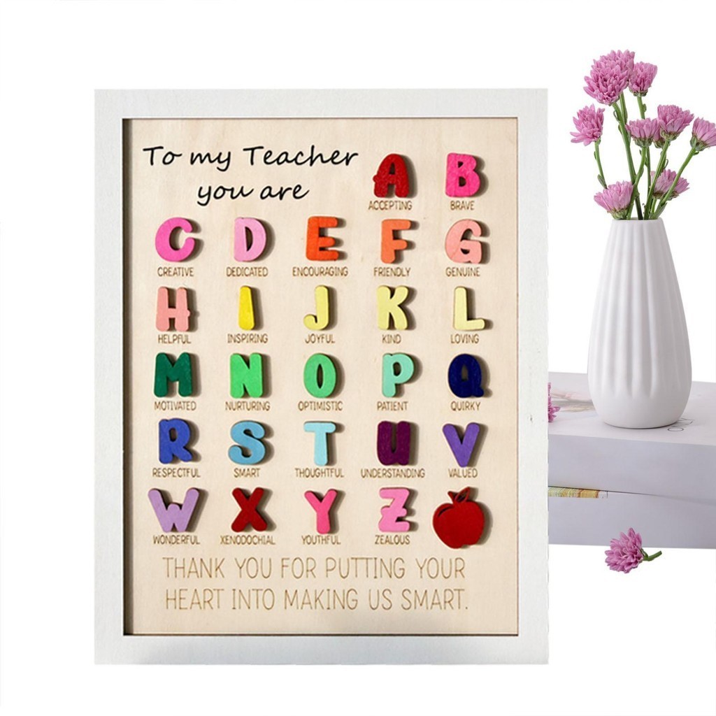 Appreciation Gifts for Teachers Teacher Affirmation Sign DIY Teacher's ...