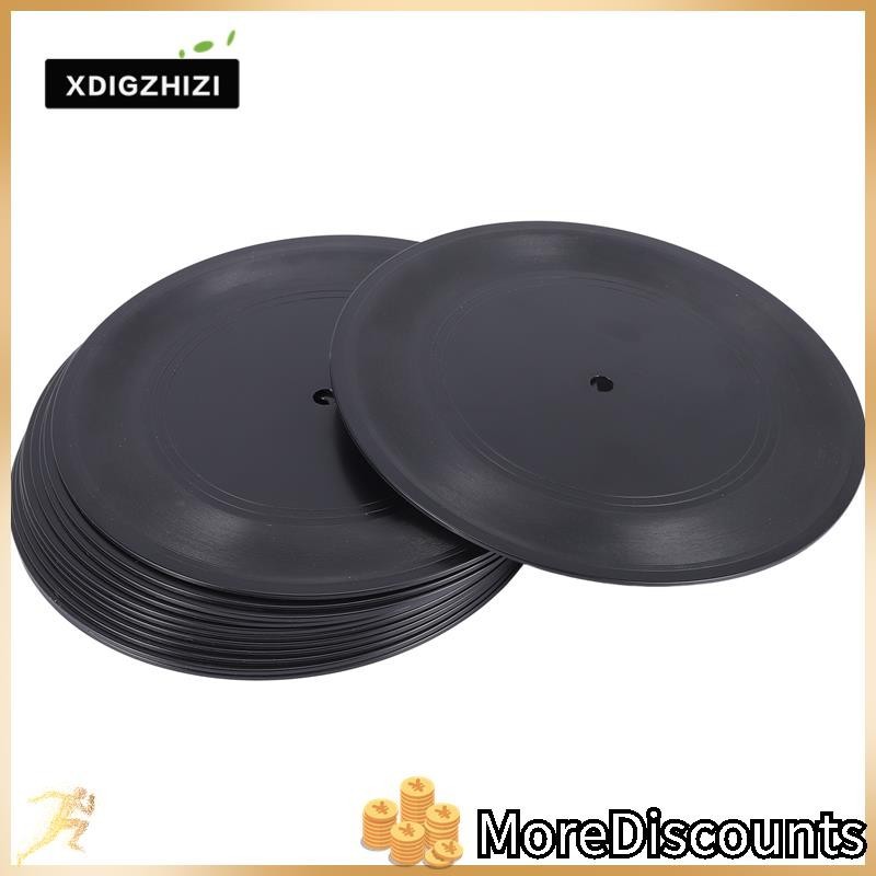 【Xdigzhizi】Blank Vinyl Records 7 Inch CD for Room CD Wall Decor Records ...