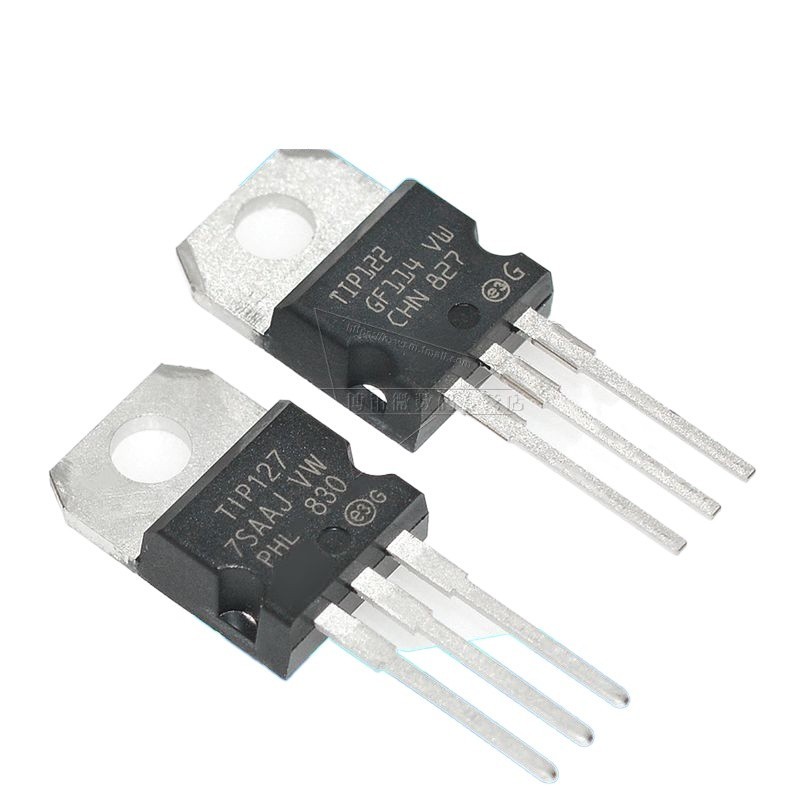 TIP127 TIP122 transistor 5A/100V PNP/NPN Darlington tube transistor ...