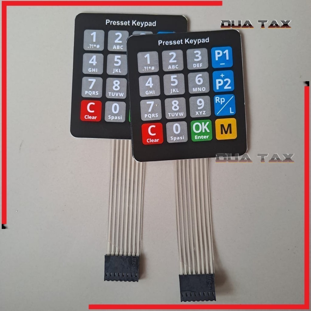 TOMBOL Pertamini Best Preset Custom Lamination Keypad Standard Button ...
