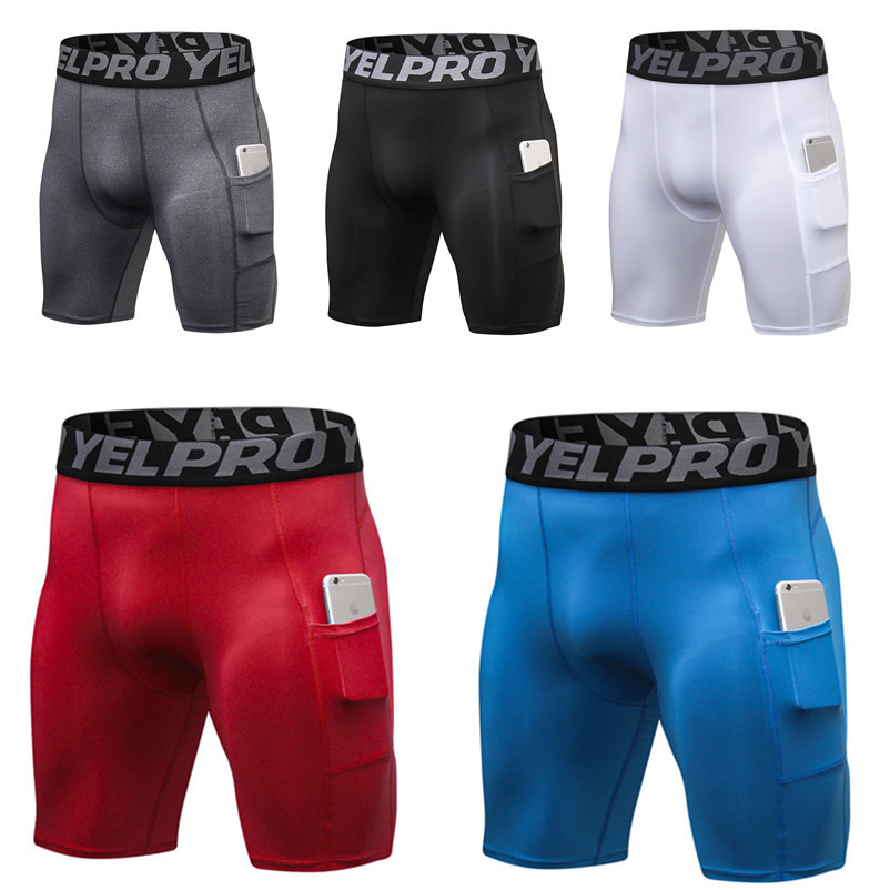 11 Colors Men's Compression Shorts Bodybuilding Quick Dry Fitness Tight ...