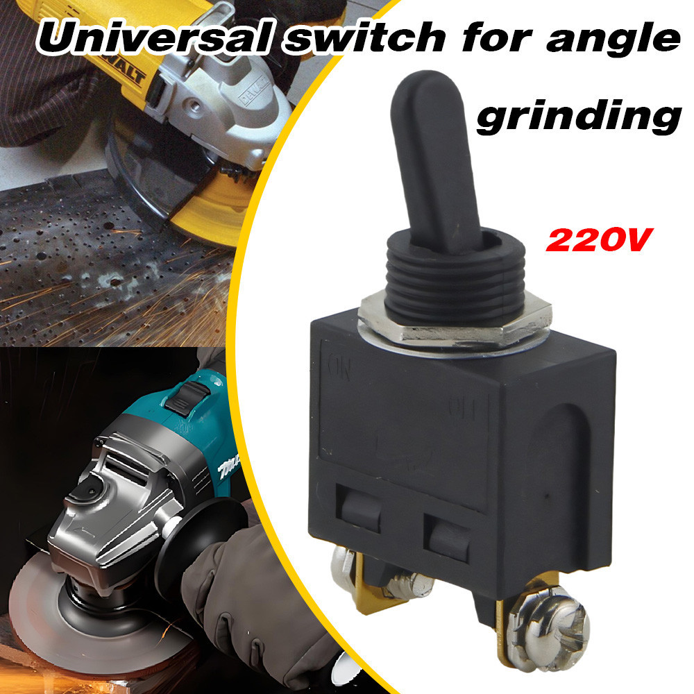 Power tools 250V ON/OFF Position Toggle Switch for Angle Grinder ...