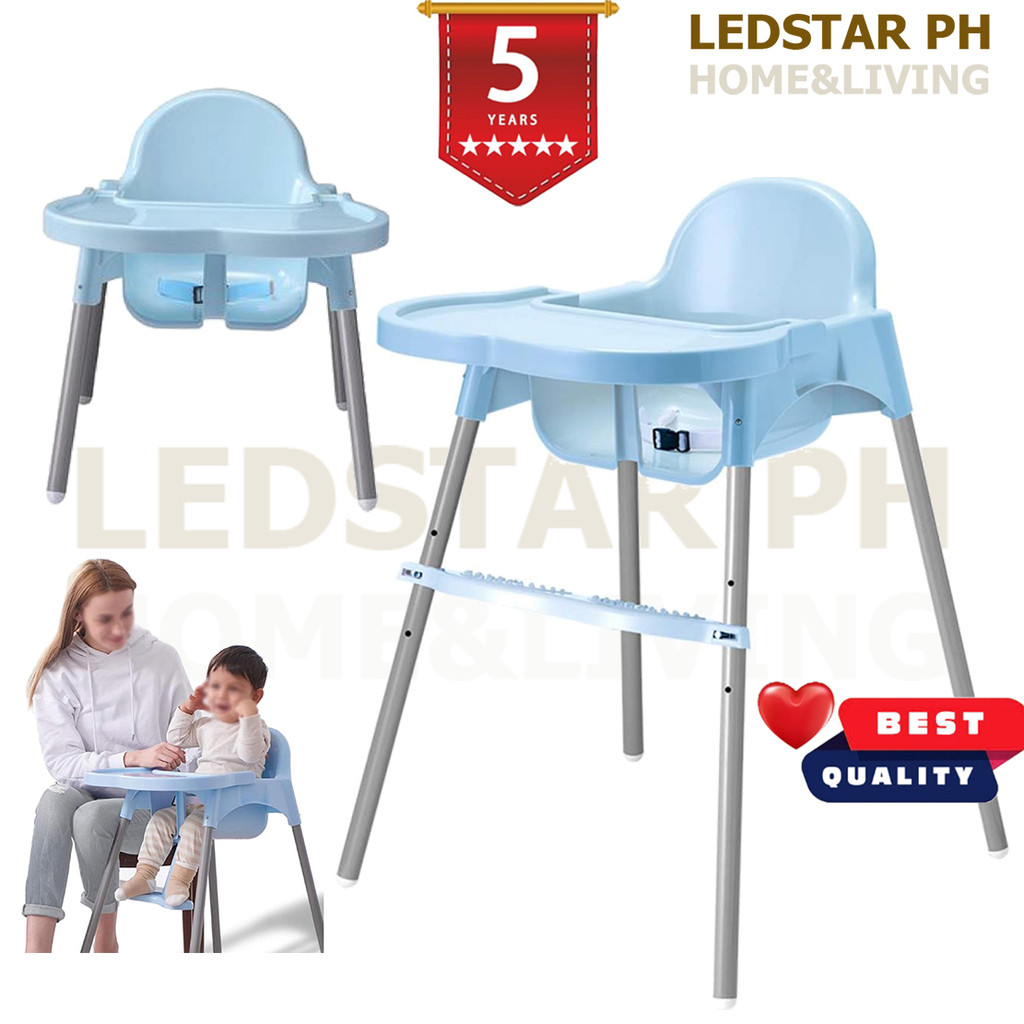 High Chair Booster Seat For Baby Dining FeedingAdjustable Height Dinner  Plate Hight Baby Seat Chair