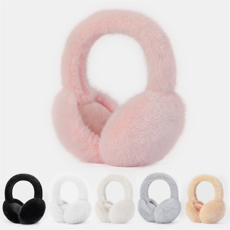 Soft Ear Warmer Winter Warm Earmuffs Women Men Earflap Outdoor Cold ...