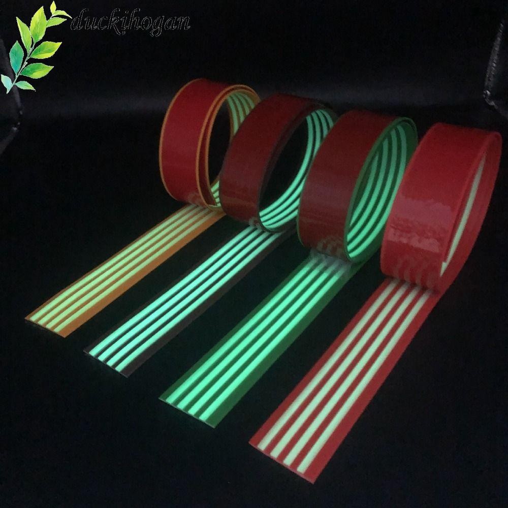 DUCKIHOGAN Luminous Stair Treads, PVC Waterproof Staircases Anti Slip ...