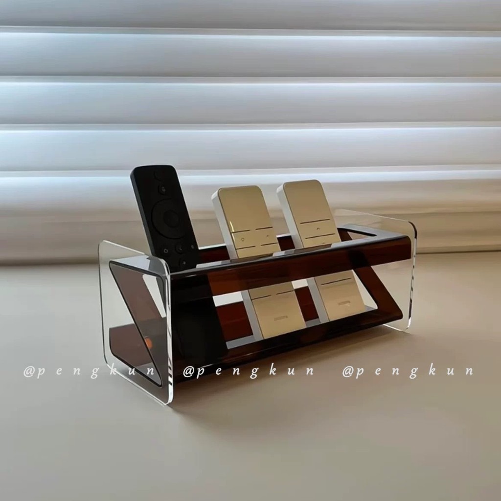 Acrylic Desktop Storage Box Multifunctional Mobile Phone Remote Control ...