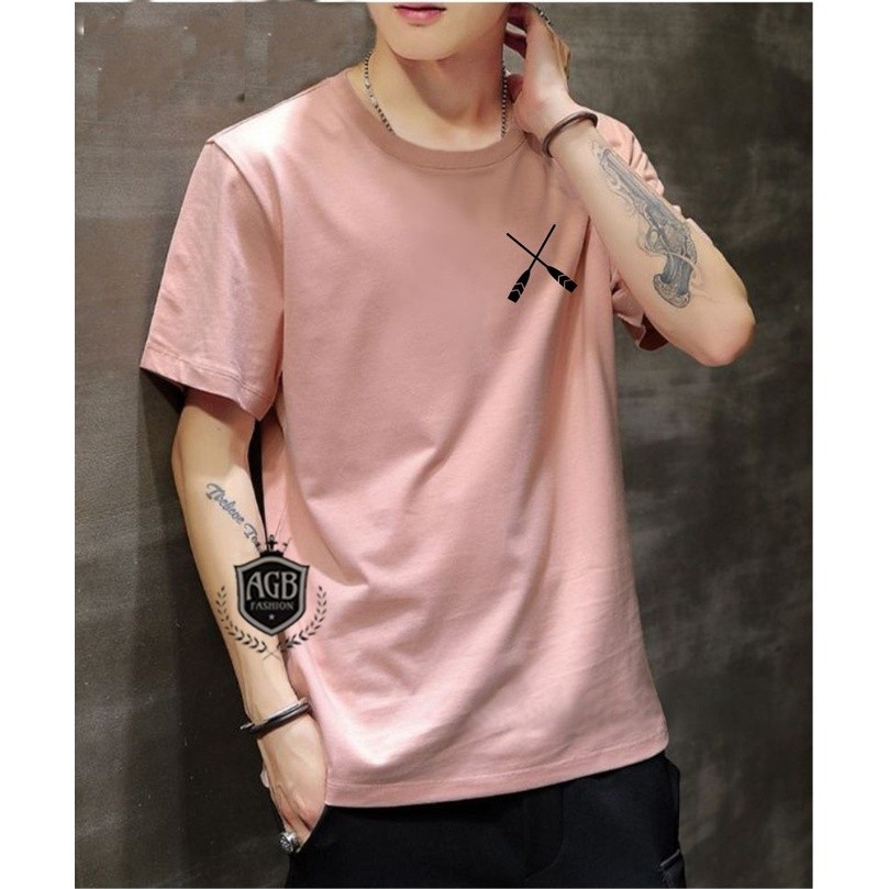 Simple personality Men's T-shirts high quality cotton short sleeves COD ...