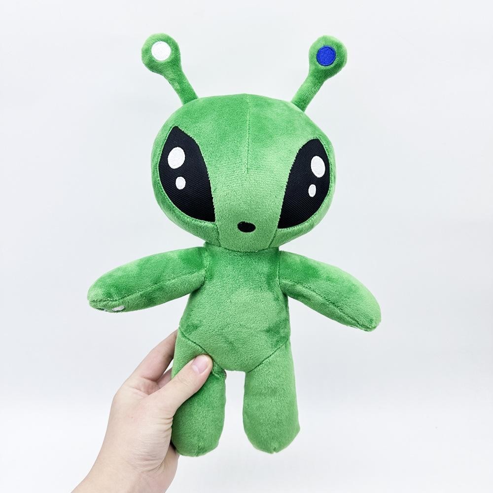 green alien Plush Toy Cute Stuffed Toy Cartoon Doll Figure 34cm Stuffed ...
