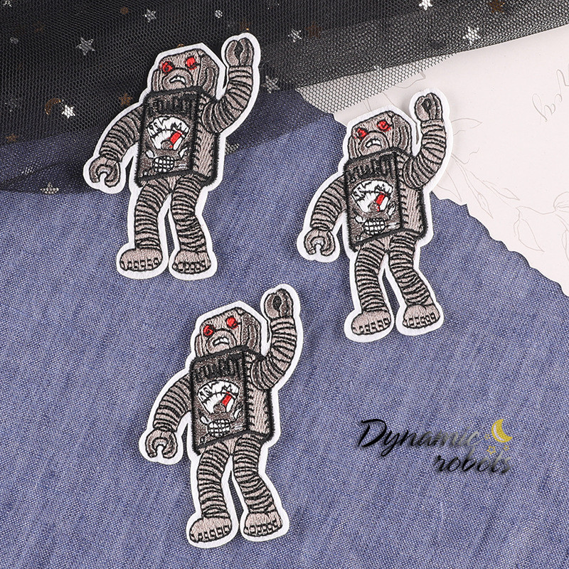 Pro Patch Store Robot Series DIY Embroidery Patches for Embroidery ...