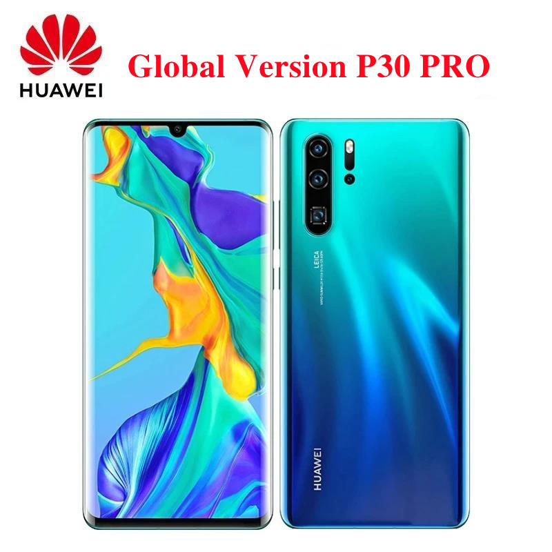 Global Version HUAWEI P30 Pro Smartphone Android 6.47 inch 40MP+32MP ...