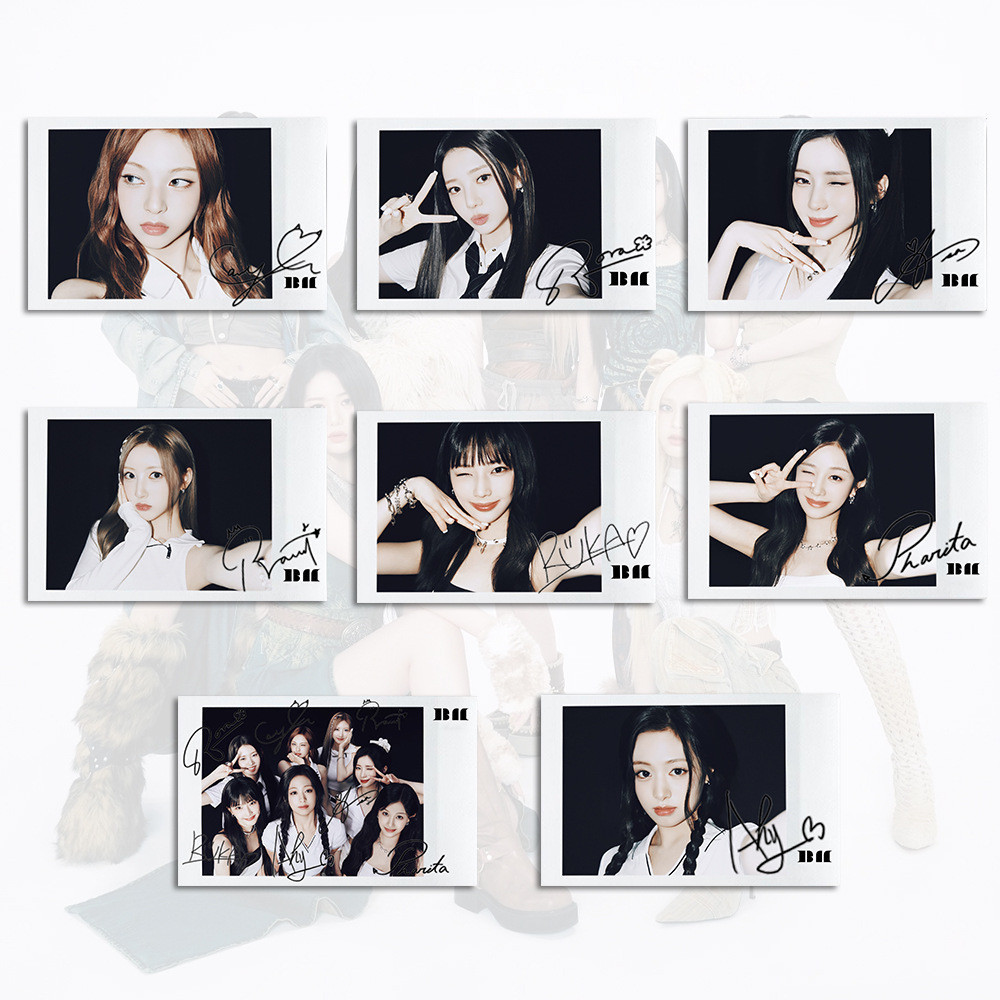 1-7pcs BABYMONSTER Lomo Cards BABYMONS7ER Album SHEESH Stuck In The ...