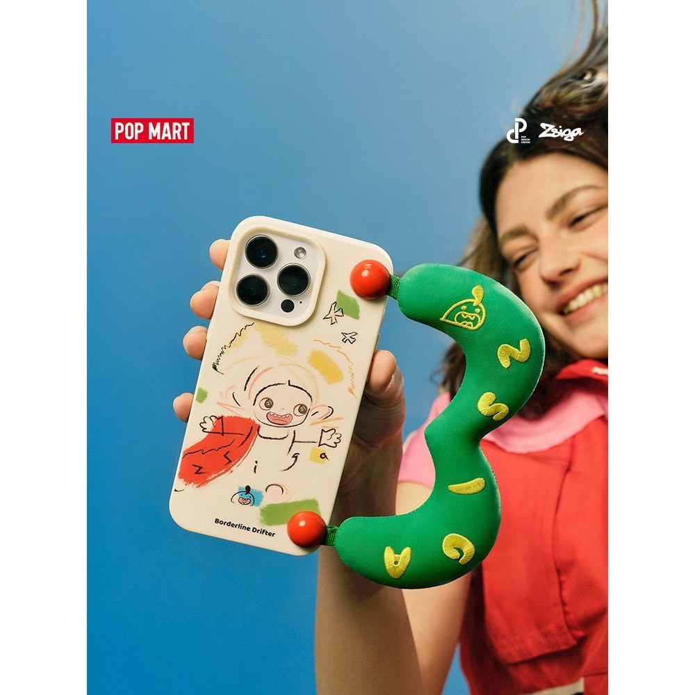 POPMART Zsiga Mobile phone cases for people walking along the route