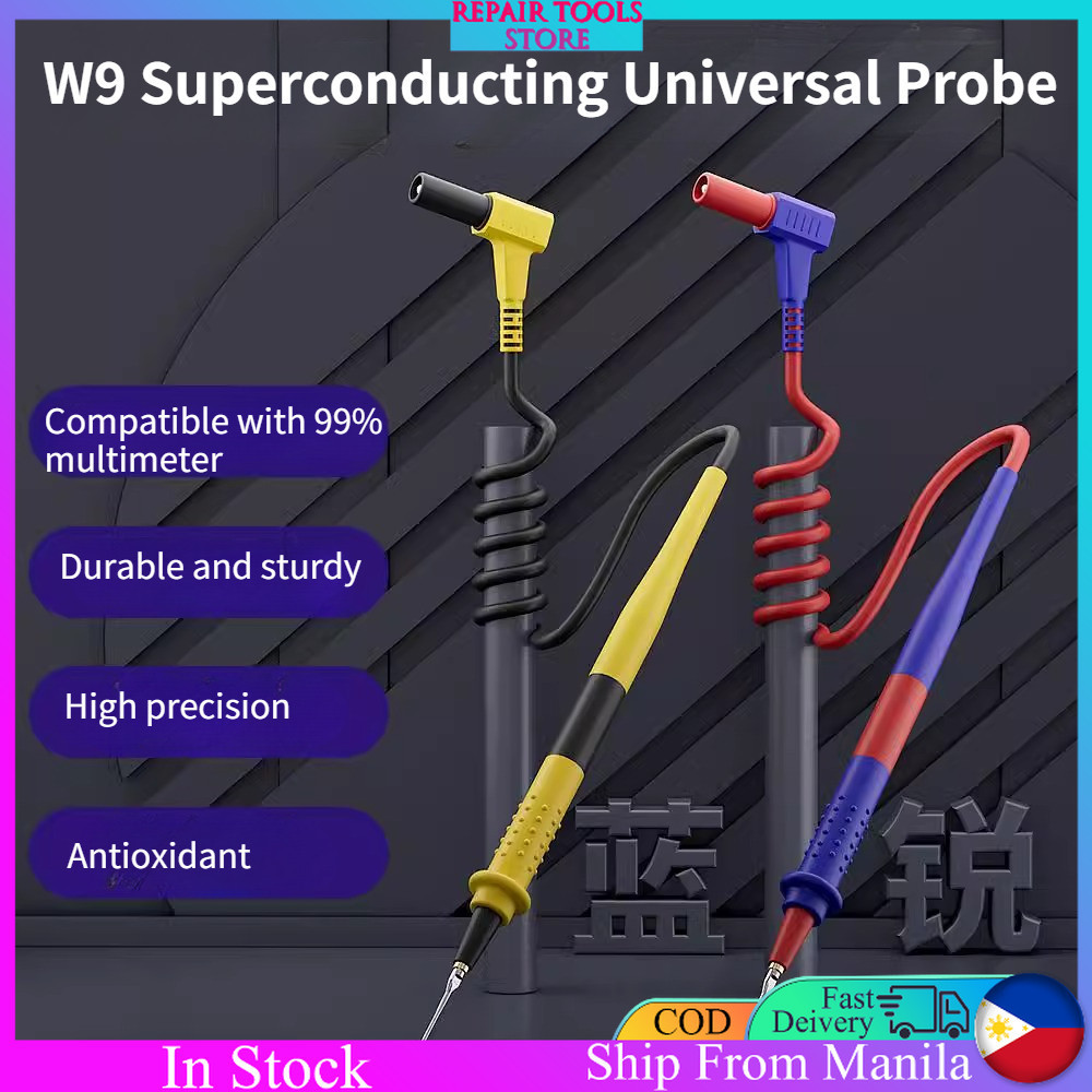【PH STOCK+COD】Lanrui W9 Multimeter Test Cable Ultra Thin Multimeter ...