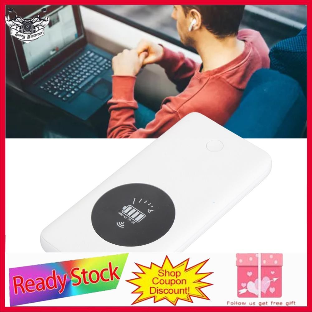 Sunnyhousess 4G LTE Mobile 10000mAh Battery SIM Card Slot Ethernet Port ...