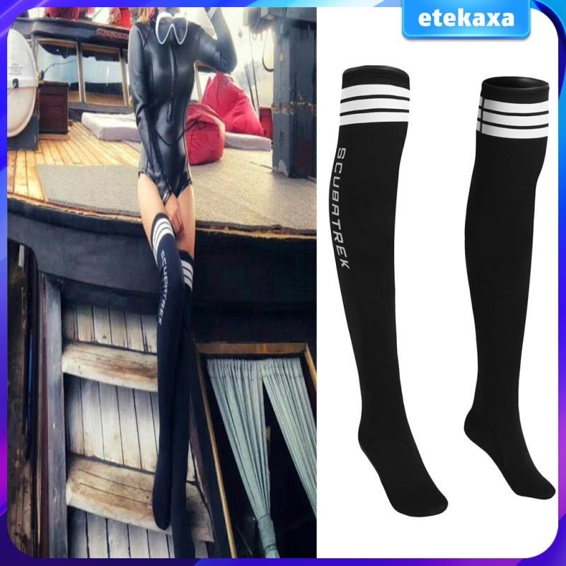 [Etekaxa] Fashionable Diving Socks Women Wetsuit Dive Long Stocking ...