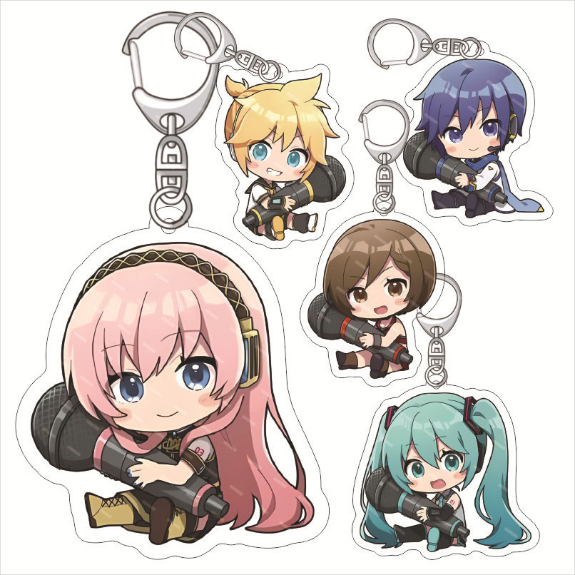 VOCALOID Virtual Singer Acrylic Keychain Hatsune Miku Virtual Singer ...