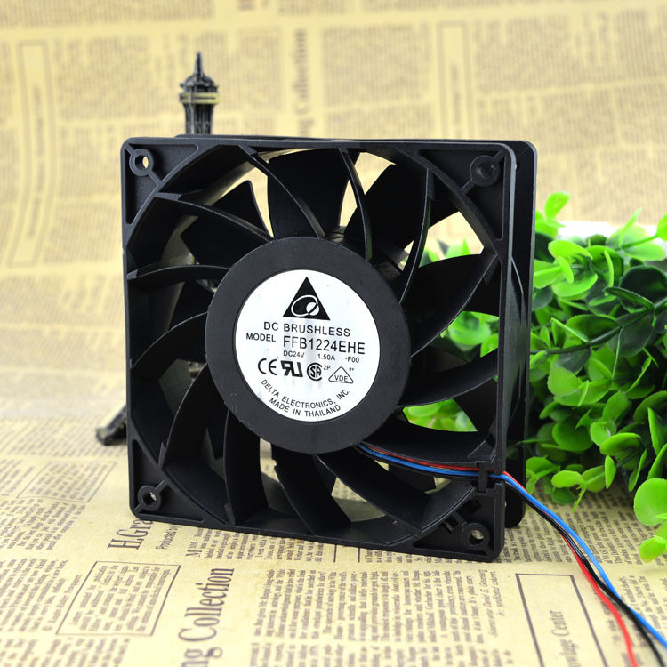 Delta 12038 12CM High Air Volume/Violent Fan Inverter Fan 24V 1.5A ...