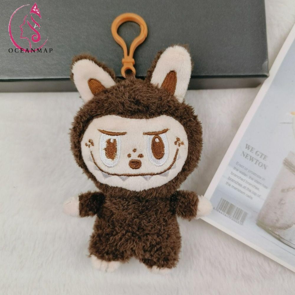 OCEANMAP Labubu Plush Doll, Anti-lost Backpack Charms Labubu Doll Plush ...