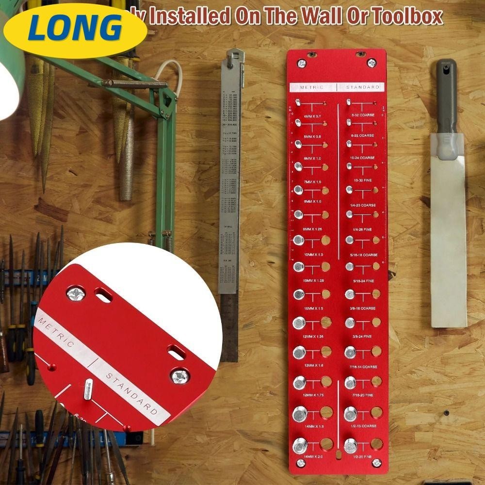 Lonngzhuan Nut And Bolt Thread Checker Thread Gauge Measuring Tool