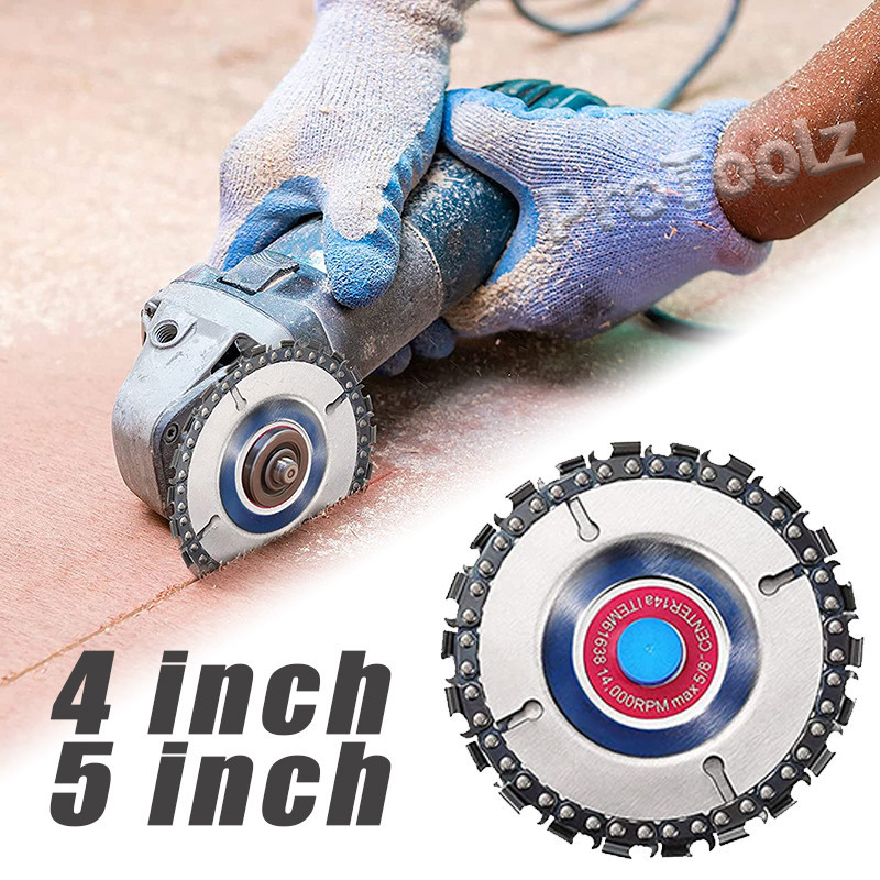 Multifunctional 4 Inch 5 Inch Wood Carving Disc Woodworking Chain ...