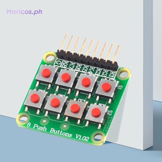 2x4 Keypad 4x2 Keypad 8 Push Buttons Matrix Keyboard Button for Arduino ...